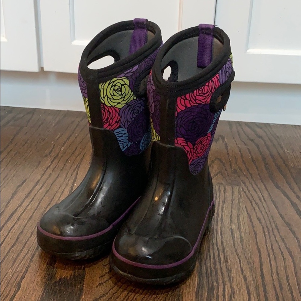 BOGS girl size 10 winter boots